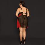 Sleeping Transparent Lace Sleepwear Babydoll Chemise Pajamas 70kg