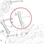 For Maserati Ghibli, Quattroporte Rear Wheel Hub Tension Bar | 670007251