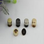 Luggage leather hardware accessories full copper gold color 9 mm round metal