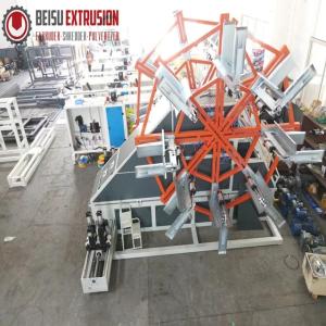 China PE-110 Automatic Plastic PE PPR Soft Pipe And Tube Coiler Winding Machine factory