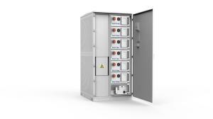 China Hybrid Battery ESS For Commercial And Industrial Charged By PV Panel Or Grid Or Diesel Generator 60kw 198kwh factory