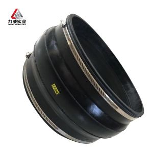 DN25 To DN1200 Clamp Type Rubber Joint TYPE1 With Deflexion Displacement