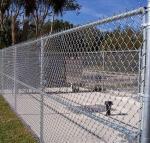 Factory supply diamond wire game fence galvanized 8 foot chain link fence for