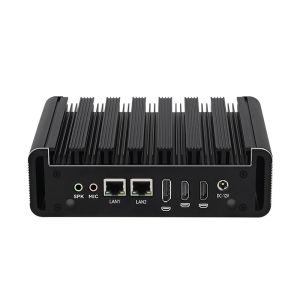 Intel N100 Industrial Mini PC Dual LAN Dual COM DDR4 16G RAM For Industrial