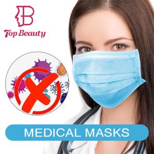 China Surgical Sterile Face Masks Earloop Disposable Non Woven Medical Face Mask factory