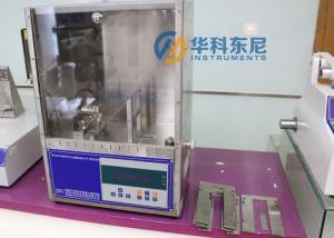 China Electronic Automatic 45 Degree Flammability Textile Testing Machinery factory