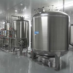 China 316L Stainless Steel Stainless Steel Storage Tank For Milk factory