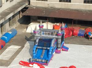 China Indoor Inflatable Bouncer Castle Slide Combo For Children Ball Pool factory