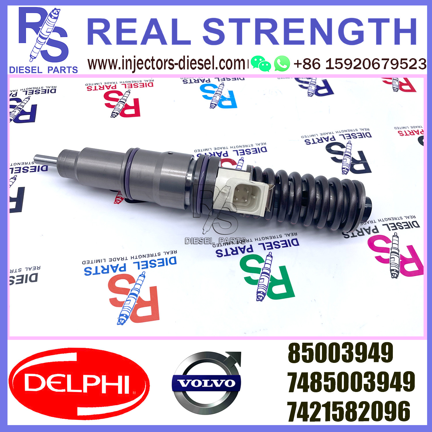 4 Pin Delphi Fuel Injection 21644598 85003949 7485003949 7421582096 E3.18