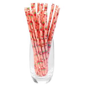 China 20000pcs 146 6mm Big Parties Wedding Compostable Disposable Paper Straws factory