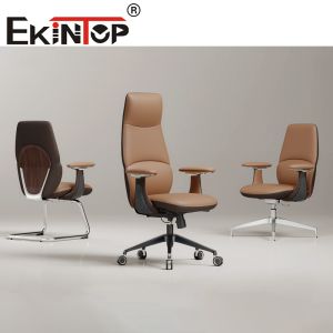 China Multi-function Ergonomic Executive Commercial Chair Leather Club Chairs on sale