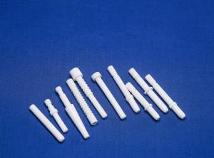 China Glazed 99.99 Alumina Zirconia Electronic Ceramic Tube factory