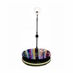 Slow Fast Motion 360 Photo Booth Machine Portable Revolving Selfie Platform