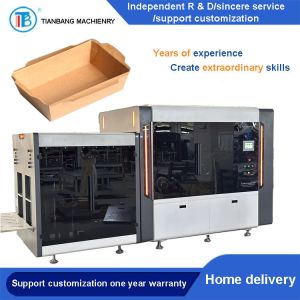 Fully Automatic Paper Box Forming Machine