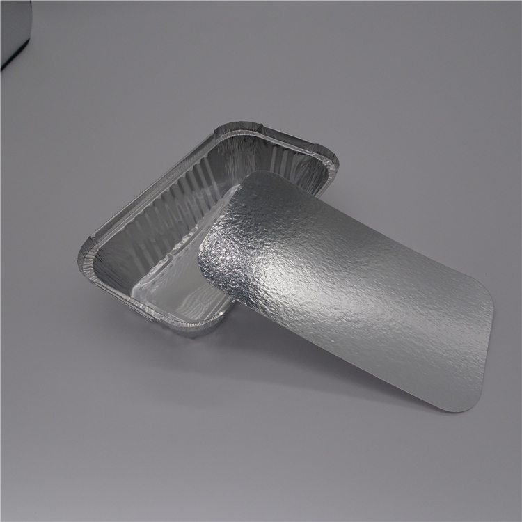 Takeout food containers lunch box salad meal storage box with lid food packaging foil aluminium butter packaging
