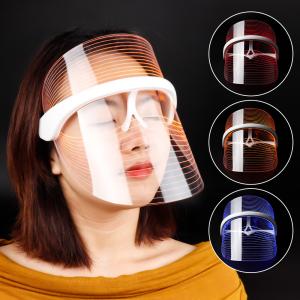China Rechargeable LED Light Therapy Face Mask Photon Therapy Light factory