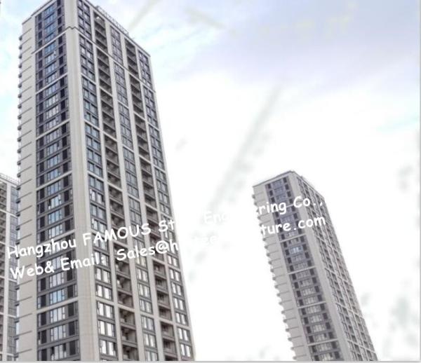 Mixed - Use Multi Storey Steel Building Corrosion Resistant , High Strength
