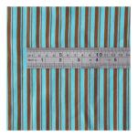 Sweat Absorbing 100 Cotton Stripe Fabric , Heavy Weight Striped Ribbing Fabric