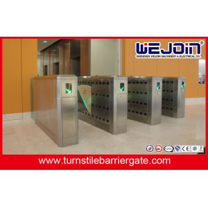 DC 24V Metro Flap Barrier Gate Controlled Access Control Turnstile Gate