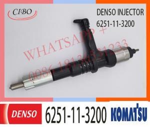 China Diesel Fuel Injection 095000-6640 6251-11-3200 For Komatsu Excavator SAA6D125E-5 factory