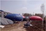 Flame Retardant Methane Storage Tank Red Tarpaulin With Large Capacity 10000L