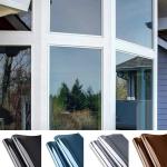 Glass PET Building Window Film Silver 20% VLT 2mil 1.52 X 30m