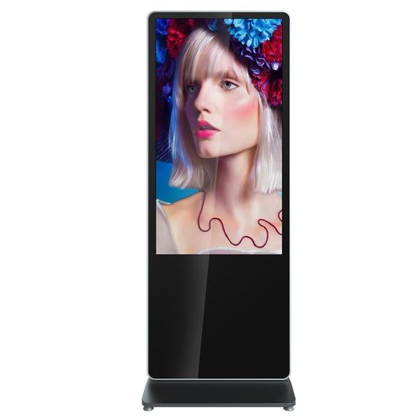Iphone Style Vertical Advertising LCD Commercial Digital Signage Display 3840 X