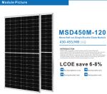 Flexible Monocrystalline Silicon Solar Panel High Performance 450W