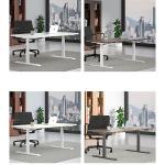 2 Stage Dual Motor Electric Recording Studio Table for Height Adjustable