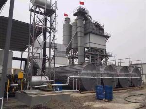 China Small Scale Asphalt Batch Mix Plant 40TPH Municipal Roads Construction factory