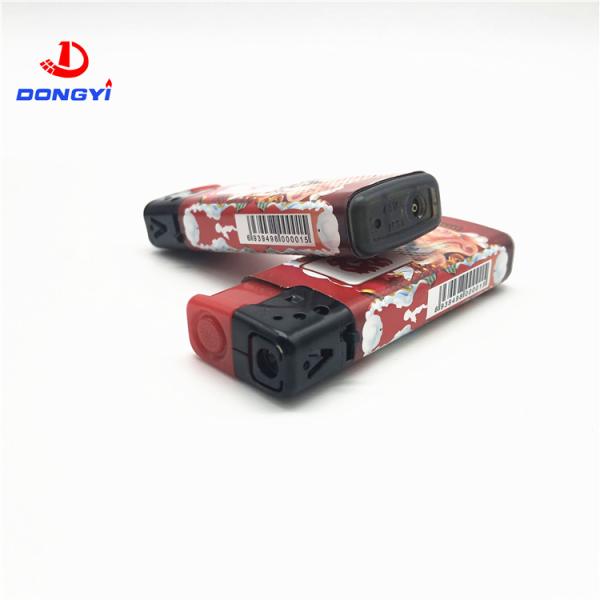 Custom Logo Refillable Plastic Cigarette Lighter Gas Lighters Encendedores Convenient