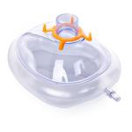 Inflatable Valve Anaesthetic Face Mask , CE Size 0-6 Pvc Anaesthesia Mask