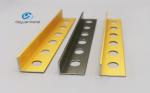 Electrophoresis L Shaped Aluminium Extrusion With Holes 10-25mm Height