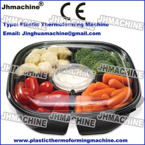 China Plastic Thermoforming Machine,forming-cutting-stacking for Trays/Clamshell/Blister/Food factory