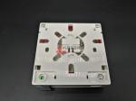 SC/APC Wall Mount Fiber Termination Box Socket Panel 2 Ports With Metal Cable