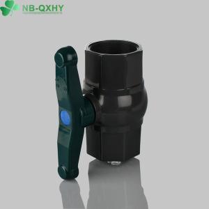 China Dark Green Handle Duluex Octagonal Ball Valve for Industrial Usage in Swimming Pool factory