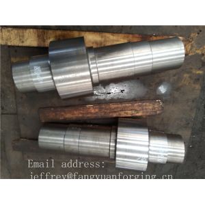 China Principal Shaft Froging 34CrNIMo6 Forged Shaft Blank ABS BV DNV NK KR CCS RINA GL  LR Classification Society on sale