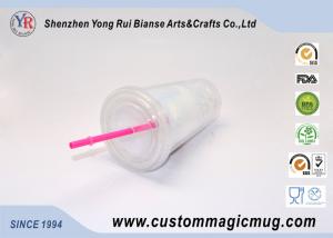 China Single Wall Stadium Cup Plastic Straw Cup ODM Personalized Design factory