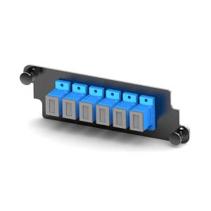 China LC Fiber Optic Adapter Panel Lgx Fiber Adapter Panels factory