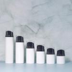 30ml 50ml 100ml 200ml Plastic Airless Pump Bottle White Cosmetic Lotion