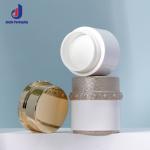 Plastic Cap Empty Lotion Skincare Container for Sunscreen Cream 30G 50G Lady