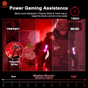 19” Gaming Monitor That Shines: QHD/UHD Resolution, IPS Panel & Lightning-Fast