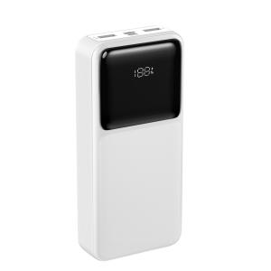 China 20000mAh Built In Cable Power Bank Power Bank With Integrated Cable 5V/3A factory