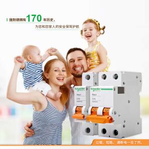 China Easy9 Schneider Electric MCB Miniature Circuit Breaker 6~63A, 1P,2P,3P,4P,DPN for Circuit Protection factory