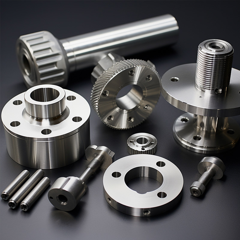 Custom Turning Service CNC Machining Parts Precision Steel CNC Parts