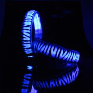 China Portable LED Dog Collar , Durable Flashing Flash LED Light Up Dog Collar factory