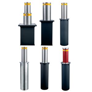 China CE Traffic Control Bollards 3.7Kw Automatic Rising With Led Light factory