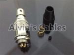 4 Pin Hirose HR10A-7P-4P Male Connector Plug for Sound Devices ZAXCOM CAMERA
