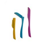 Various Colors Mini Eyebrow Razor 3 Pieces Safety Eyebrows Makeup Knife