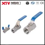 Floating Ball Valve Female Thread Pn16 Bsp Threaded/Flanged Ss Stainless Steel